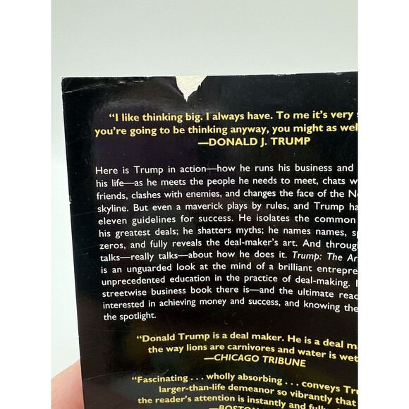 TRUMP Think Like A Billionaire & The Art Of The Deal Books - Picture 8 of 13